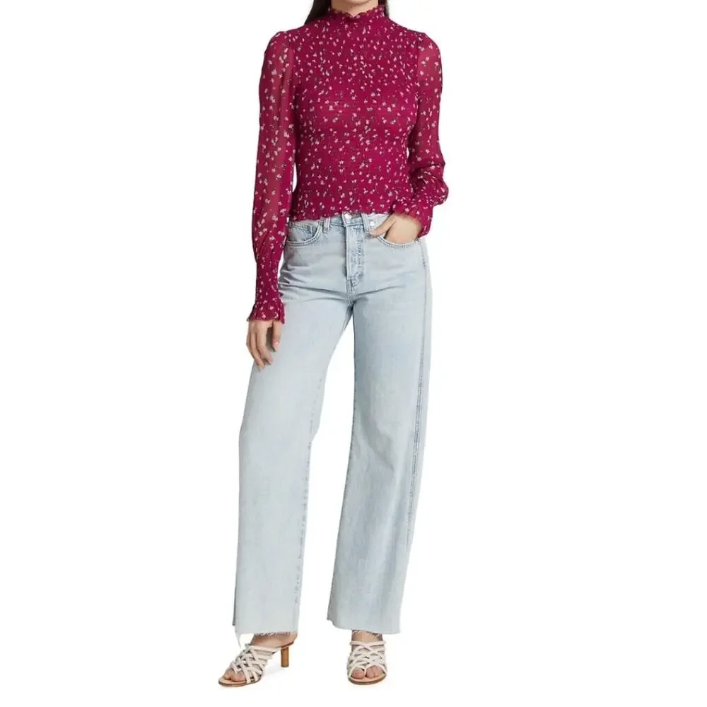 rag & bone floral top
